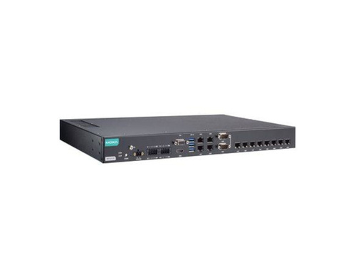 Moxa RKP-A110-E2-8L-T - Rackmount type, Atom x6211E, 8GB DDR4, COMx2, LANx12, USBx3, DIOx8, VGA+HDMI, 12/24 VDC by MOXA