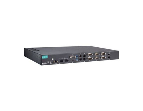 Moxa RKP-A110-E4-2L4C-T - Rackmount type, Atom x6425E, 8GB DDR4, COMx6, LANx6, USBx3, DIOx8, VGA+HDMI, 12/24 VDC by MOXA