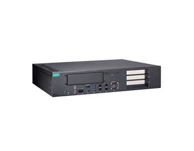 Moxa RKP-C220-C3-T - 2U Rackmount type, Core i3-13100TE, 8GB DDR4x1, COMx2, LANx4, USBx3, DIOx4, DP+HDMI, 100-240 VAC power inpu by MOXA