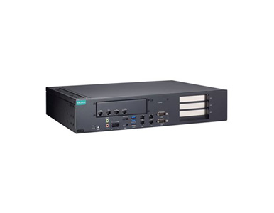 Moxa RKP-C220-C5-4L-T - 2U Rackmount type, Core i5-13500TE, 8GB DDR4x1, COMx2, LANx8, USBx3, DIOx4, DP+HDMI, 100-240 VAC power i by MOXA