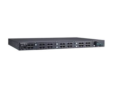 Moxa RKS-G4028-L3-4GT-2LV-T - Layer 3 modular managed Ethernet switch with 4 10/100/1000BaseT(X) ports, 3 slots for Ethernet mod by MOXA