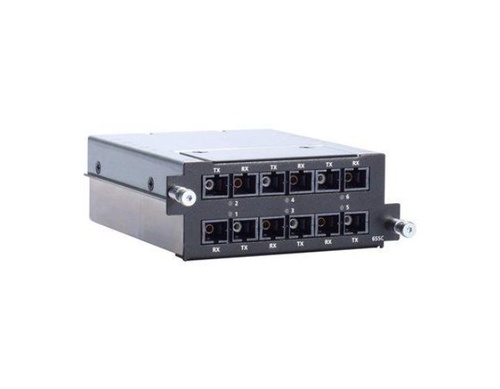 Moxa RM-G4000-6SSC - Fast Ethernet module with 6 single-mode 100BaseFX ports with SC connectors by MOXA