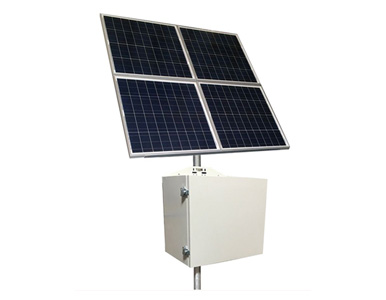 Tycon Systems RPSTL48-400-340 - RemotePro 48V 80W Continuous Remote Power System,340W Solar Panel & Mount, Steel Enclosure, 48V by TYCON SYSTEMS