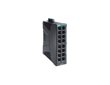 Moxa SDS-3016-T - Compact industrial smart Ethernet switch with 16 ports, -40 to 75 Degree C by MOXA