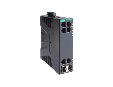 Moxa SDS-G3006-2GTXSFP-T - Compact industrial full Gigabit smart Ethernet switch with 6G ports, -40 to 75°C by MOXA