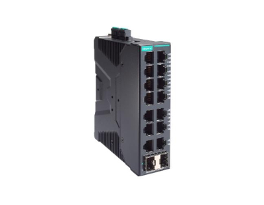 Moxa SDS-G3016-2GSFP - Compact industrial full Gigabit smart Ethernet switch with 16G ports, -10 to 60°C by MOXA