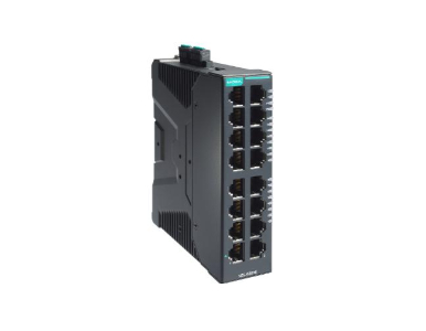 Moxa SDS-G3016 - Compact industrial full Gigabit smart Ethernet switch with 16G ports, -10 to 60°C by MOXA