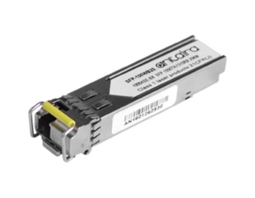 Antaira SFP-100WB20 - 155Mbps SFP Transceiver WDM-B, Single Mode 20KM / LC / TX:1550nm RX:1310nm, 0C~70C by ANTAIRA