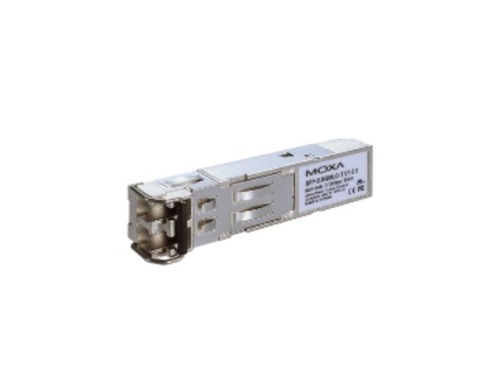 Moxa SFP-2.5GSLC-T - SFP module with 1 2.5GBaseFX port with LC connector, single-mode, for 5 km transmission, -40 to 85C operati by MOXA