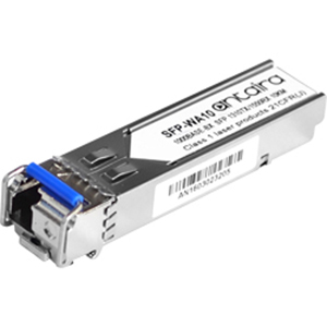 Antaira SFP-WA10-T-TAA - 1.25G Gigabit SFP Transceiver WDM-A, SM/LC/10KM/11.0dB/TX:1310nm RX:1550nm, -40~85C - TAA Compliant by ANTAIRA