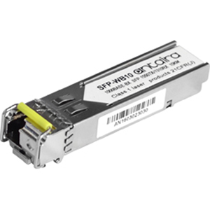 Antaira SFP-WB10-TAA - 1.25G Gigabit SFP Transceiver WDM-B, SM/LC/10KM/11.0dB/TX:1550nm RX:1310nm, 0~70C - TAA Compliant by ANTAIRA