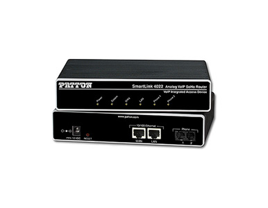 Patton SL4022/EUI - SmartLink 2 FXS VoIP GW-Router, 2x 10/100bTX, External UI Power. by PATTON