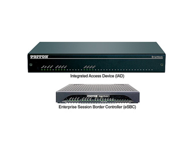 Patton SN5541/4JO4V/EUI - SmartNode eSBC, 4 FXO, 4 VoIP or  4 SIP-SIP Calls (SIP b2b UA) upgradeable (max. 200), 2 Transcoded SI by PATTON