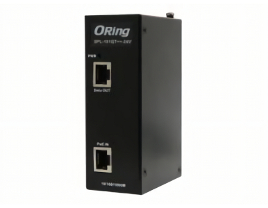 ORing SPL-101GT++-24V - 1-port Gigabit PoE++ Splitter, 60W/24VDC output by ORing Industrial Networking