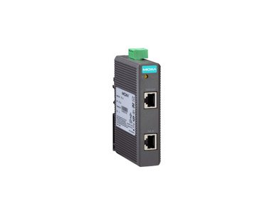 Moxa SPL-24-T - Industrial IEEE802.3af PoE splitter, Maximum output of 12.95W at 24 VDC, -40 to 75 Degree C by MOXA