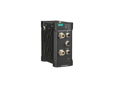 Moxa TAP-M310R-NPS-1R-EU-CT-T - Wi-Fi 6 railway onboard AP/client with one radio module, no power splitters, one M12?A-coded?24 by MOXA