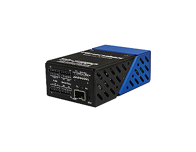 Patton TD-7280-C - Line Level Stereo Audio Transceiver with PTT, Serial Data and Controls, TD Package, SFP Cage Only, Includes A by PATTON