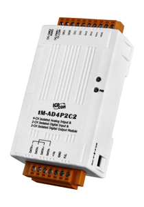 ICP DAS tM-AD4P2C2 - 4 Channel Multifunction Analog input, 2 channel DI and 2 DO with High Voltage Proection by ICP DAS