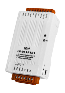 ICP DAS tM-DA1P1R1 - 1 Channel Analog Output, 1 Channel Digital Input and 1 Channel Relay Output by ICP DAS