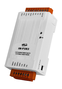 ICP DAS tM-P3R3 - 3-channel Isolation Digital Input and 3-channel Relay Output Module by ICP DAS