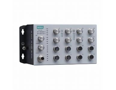 Moxa TN-4516B-8G-CT-T - 16-port L2 switch with 8FE+8GE, 24-110 VDC, Coating, -40 to 70°C, IP42 by MOXA