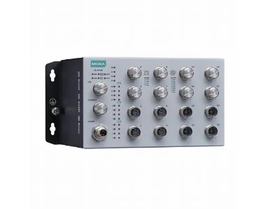 Moxa TN-4516B-8P-4G-4GP-CT-T - 16-port L2 switch with 8FE+4GE PoE , 4GE, 150W PoE, 24-110 VDC, Coating,  -40~70°C, IP42 by MOXA