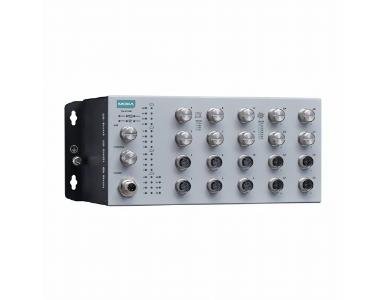 Moxa TN-4520B-12P-4G-4GP-CT-T - 20-port L2 switch with 12FE+4GE PoE, 4GE, 150W PoE, 24-110VDC, Coating,-40~70°C, IP42 by MOXA