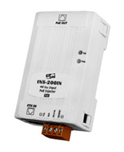 ICP DAS tNS-200IN - PoE Injector for 1 PoE port (uses unused pairs), 48 V input by ICP DAS