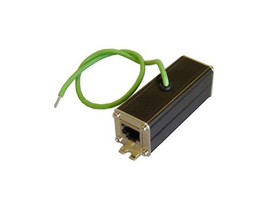 Tycon Systems TP-ESP-10G-POE - Network Lightning/Surge Protector, 10Gbps Data Rate, LAN/POE 70V Clamp Voltage, 10KA Surge by TYCON SYSTEMS