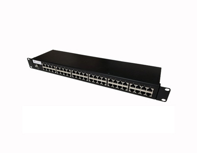 Tycon Systems TP-ESP-1G-24RM - Network Lightning/Surge Protector, 24 Port Rack Mount, 1Gbps Data Rate, LAN/POE 70V Clamp Voltage by TYCON SYSTEMS