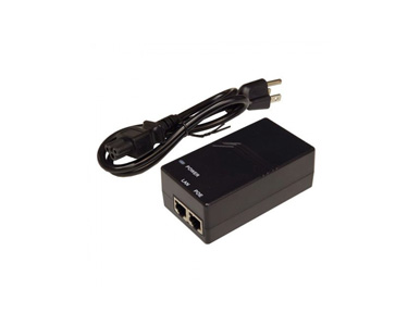 Tycon Systems TP-POE-48G-24W - 48V 0.5A 24W 10/100/1000MB Passive PoE Power Inserter with NA Power Cord, UL Listed by TYCON SYSTEMS