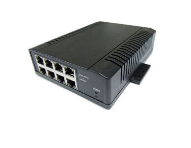 Tycon Systems TP-SW8-D - 8 port High Power POE 10/100BASET switch. Requires a  48-56V DC power source. IEEE 802.3af by TYCON SYSTEMS