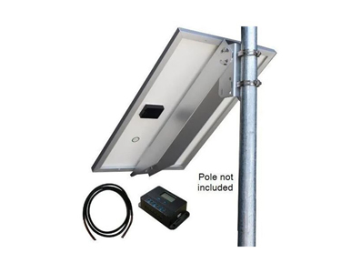 Tycon TPSK12-50W - 12V 50W Solar Panel Kit w/Ctrl, Mount, Cable, 12V 20A PWM Solar Chrg Ctrl w/Status Disp and 20A Load Ctrl, 2- by TYCON SYSTEMS