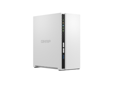 QNAP TS-233-US - Tower NAS 2 bay ARM Cortex-A55 4C, 2 x SATA 6Gb/s 3.5'/2.5', 2GB DDR4 RAM on-board by QNAP