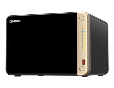 QNAP TS-664-8G-US - 6-Bay High-Performance Desktop NAS. Intel 4C/4T Processor, burst up to 2.9GHz with 8GB DDR4 RAM by QNAP