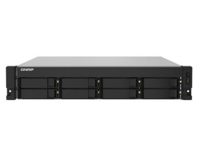 QNAP TS-832PXU-4G-US - 2U 8-Bay ARM-based 2.5G &10G NAS, Quad Core 1.7GHz, 4GB DDR3 RAM, 2 x 10GbE SFP+, 2 x 2.5GbE by QNAP