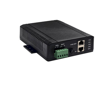 Tycon Systems TS-SCPOE-24AT-G - 24V 10A PWM Solar Battery Charger w/ 802.3at PoE Out and 24V 10A  Aux Out, Accepts 802.3at PoE I by TYCON SYSTEMS