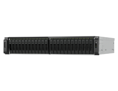 QNAP TS-h3077AFU-R5-32G-US - 2U 30-bay 2.5' SATA 6Gbps all-flash NAS, AMD Ryzen 5 7000 series 6C12T (boost up to 5.1 GHz), 32GB by QNAP
