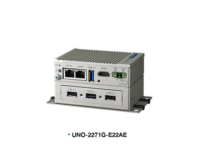 Advantech UNO-2271G-E022AE - *Discontinued* - Intel Atom Pocket-Size Smart Factory Edge Gateway with 2 x GbE, 1 x mPCIe, HDMI, e by Advantech