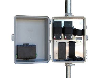 Tycon Systems UPS-PL2448-18 - UPS Pro 60W 200VA, Polycarbonate Enclosure, 18Ah Batt, 48V PoE, Solar Ready. 24hr backup @ 4.5W by TYCON SYSTEMS