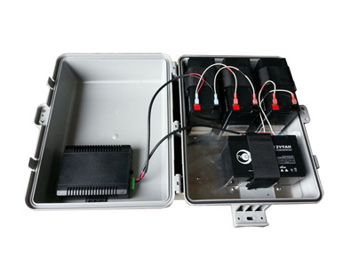 Tycon Systems UPS-PL2448-36 - UPSPro, 60W 430VA Polycarbonate Enclosure, 36Ah Batt, 48V PoE, Solar Ready. 24hr backup @ 9W by TYCON SYSTEMS