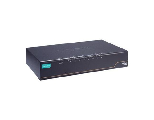 Moxa UPort 1650I-8-G2-T - USB to 8-port RS-232/422/485 converter with 2 kV isolation protection, -40 to 75C operating temperatur by MOXA
