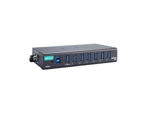 Moxa UPort 407A-T - 7-port industrial-grade USB 3.2 hubs, -40 to 85°C operating temperature by MOXA