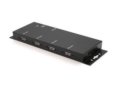 Antaira USB-HUB4K - Industrial 4-Port USB 2.0 Hub, Metal Case, with Locking Feature by ANTAIRA