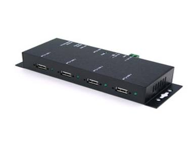 Antaira UTE-404K - 4-Port USB2.0 to Gigabit Ethernet Adapter by ANTAIRA