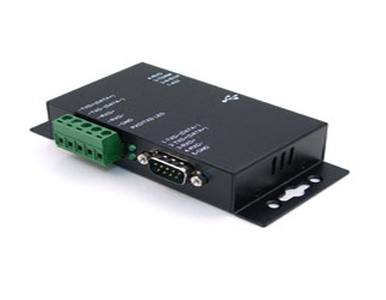 Antaira UTS-401BK-SI - Industrial USB To 1-Port RS-422/485 Converter (Locking Feature), w/ Surge & Isolation by ANTAIRA