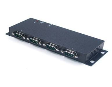 Antaira UTS-404A - Industrial 4-Port RS-232 to USB 2.0 High Speed Converter by ANTAIRA