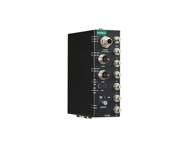 Moxa V1200-WLAN22-AX - Wi-Fi 6 (802.11ax) module, 2 coaxial cables (I-PEX 4 MHF male connector to QMA female connector), 1 therm by MOXA