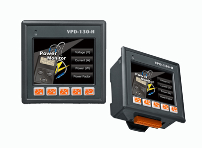 ICP DAS VPD-130-H - 3.5” Touch Screen PLC / Touch Screen Controller HMI device with RS-232/RS-485 port, USB port, Real Time Cl by ICP DAS