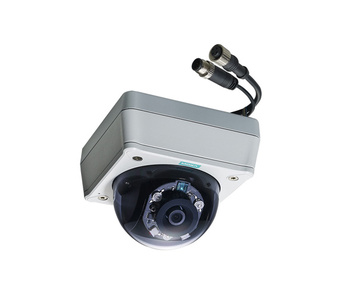 Moxa VPort P16-1MP-M12-IR-CAM36 - EN50155, HD image, fixed-dome IP camera, PoE, M12 connector, -25 to 55 Degree C by MOXA